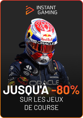 Instant Gaming — Jusqu'à -80% sur les jeux vidéo